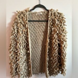 Rolinleer Knit Open Cardigan
